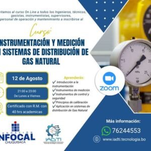 INSTRUMENTACIÓN Y MEDICIÓN EN SISTEMAS DE DISTRIBUCIÓN DE GAS NATURAL