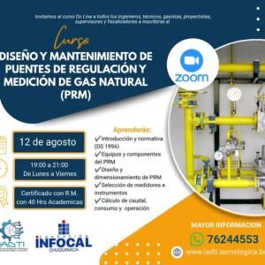 DISEÑO Y MANTENIMIENTO DE PUENTES DE REGULACIÓN Y MEDICIÓN DE GAS NATURAL (PRM)