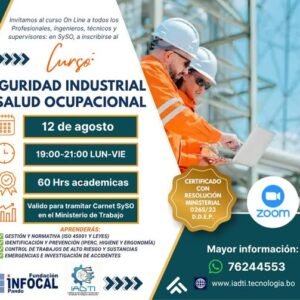 SEGURIDAD INDUSTRIAL Y SALUD OCUPACIONAL