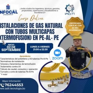 INSTALACIONES DE GAS NATURAL CON TUBOS MULTICAPAS (TERMOFUSION) EN PE-AL- PE